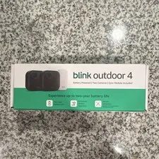 Blink Outdoor 4 Wireless Wi-Fi 1080p 2-Cam System w/ Sync Module, Alexa