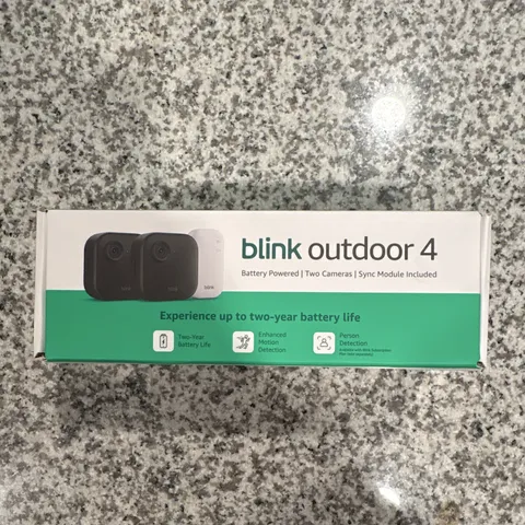 Blink Outdoor 4 Wireless Wi-Fi 1080p 2-Cam System w/ Sync Module, Alexa