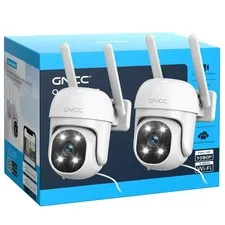 2.4GHz Outdoor Security Camera, 1080P Cameras for Home Security with Motion D...