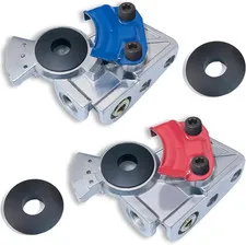 37 Degree Glad Hands Set with 2Pcs Seals Universal Emergency Service Aluminum Gl
