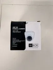 W Box Technologies 0E-HDD2MP28 2MP HD Eyeball Camera - 1080p Hybrid TVI CVI AHD
