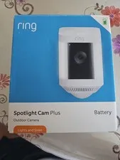Ring Spotlight Cam Plus, Battery - White (New/Sealed )