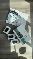 Arlo Essential Outdoor Wireless Wi‑Fi Security Cameras 3‑Pack Night Vision