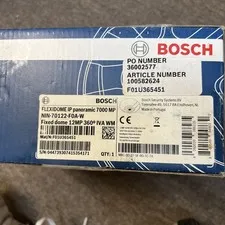 Bosch FLEXIDOME IP Panoramic 7000 MP NIN-70122-F0A-W 12MP 360° Dome Camera Open