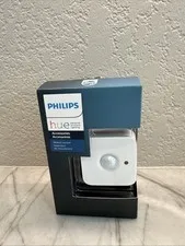 Philips 473389 3V 0.1A White Hue Smart Wireless Motion Sensor for Indoor Use 