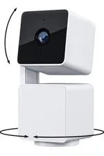 Wyze Cam Pan v3 1080p Wi-Fi Pan-Tilt Color Night Vision 2-Way Audio White