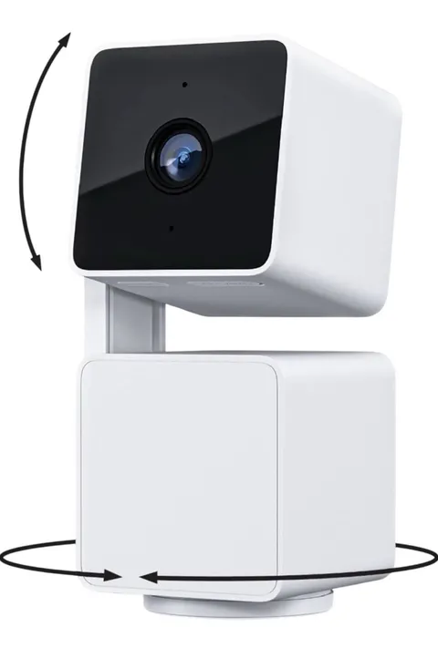 Wyze Cam Pan v3 1080p Wi-Fi Pan-Tilt Color Night Vision 2-Way Audio White