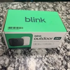Blink Outdoor 2K+ Wireless Smart Security Camera with Sync Module Core