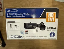 Speco Technologies HTINT702TA 2MP HD-TVI Bullet Camera IR Night Vision, J-Box