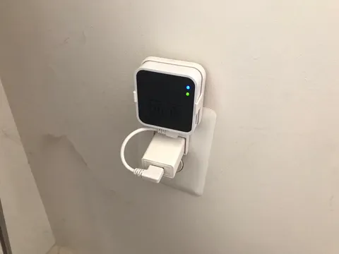 Wall Mount for Blink Sync Module 2 with Short Cable - save Space - No Messy Wire
