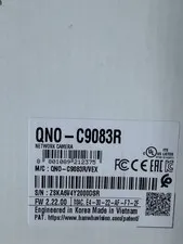 Hanwha QNO-C9083R 4K 8MP AI Outdoor Bullet IP Camera - New in Box