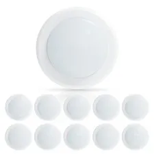 ECOELER 10 Pack 6" LED Disk Light, Dimmable Flush Mount 5000K Daylight