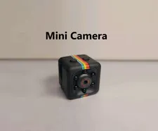 Portable Mini Action Camera | Night Vision & Motion Detection Ready- DVR