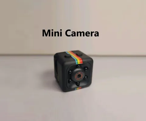 Portable Mini Action Camera | Night Vision & Motion Detection Ready- DVR