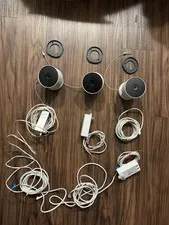 3 Google Nest Cam Indoor/Outdoor Battery Cameras G3AL9 w/ Mounts - No Cables