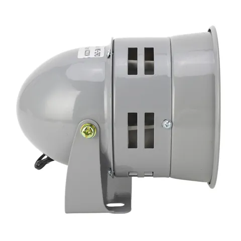 1 Industrial Alarm 120dB Loud Siren For Emergency Situations Grey Metal ZHOP