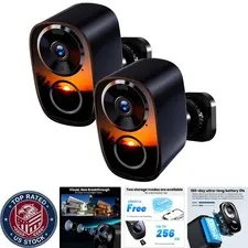 Advanced 2026 2-Pack Wireless Security Cameras with Free Cloud Storage & Alerts