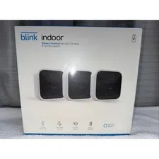 Blink Indoor security 3 Camera System Battery-Powered HD motion detection audio