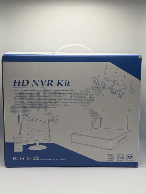 HD NVR Kit Wireless Security 1080P Camera System 2 TB  New
