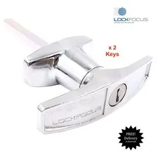 Lock Focus T Handle-Suits ,Roller Doors, Caravans,Sheds, Garage Lock-07352140