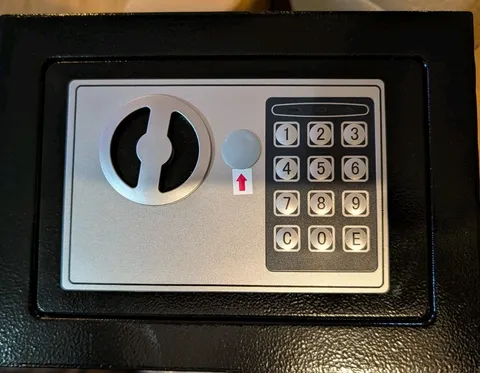 LOCKSWORTH, Electronic Safe -w/ Keys Electronic Digital Safe Box, Open Box