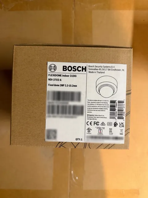 Bosch NDI-3702-A FlexiDome 3100i Series 2MP Indoor IR Dome Camera