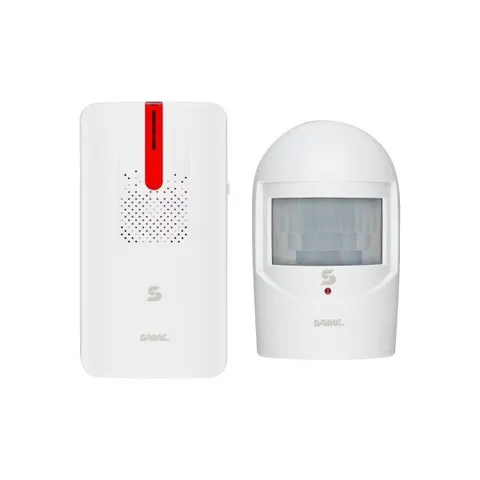 Wireless Motion Detector Sensor System with Driveway Alarm