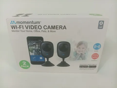 2X Momentum HD Wireless Indoor Home Security Camera with2-Way Audio Night Vision