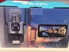 360° Double Screen Double Channel Wireless IP Camera Night Vision Outdoor Indoor