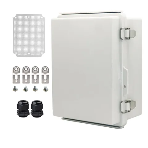 YETLEBOX Outdoor Waterproof Electrical Box 8.66" X 6.69" X 4.33", Grey 