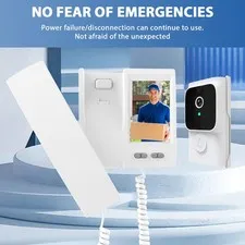 Video Doorbell Camera Wireless With Night Viewing For Home Premium