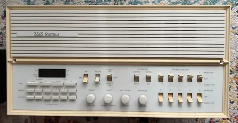 M&S Systems MC350 AM/FM Intercom System 300/350 MS & TE-T1 Transformer