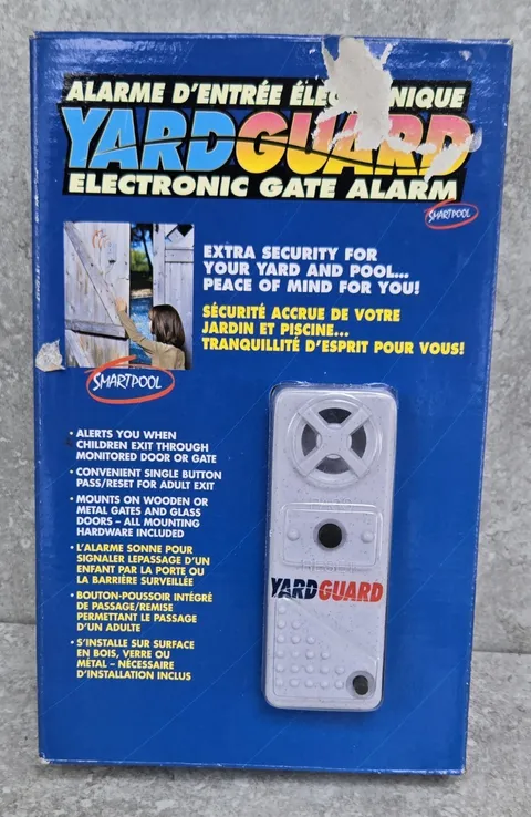 NEW YARD GUARD Electronic Gate Alarm Security  Smartpool FREE US SHIPPING