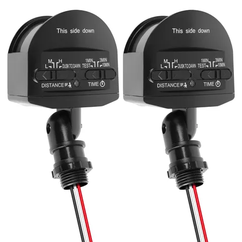 LUTEC Motion Sensor Black 180-Degree 69FT