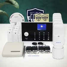 HOMSECUR Wireless 4G/GSM WIFI Burglar Alarm System For Elderly Daily Life Care