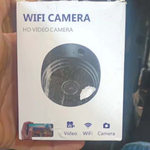 HSR-A9MINI WiFi HD Indoor IP/Network Surveillance Camera White Alexa/Google