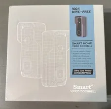 NEW in Package Smart Wifi 1080p Wireless Doorbell Camera. #security