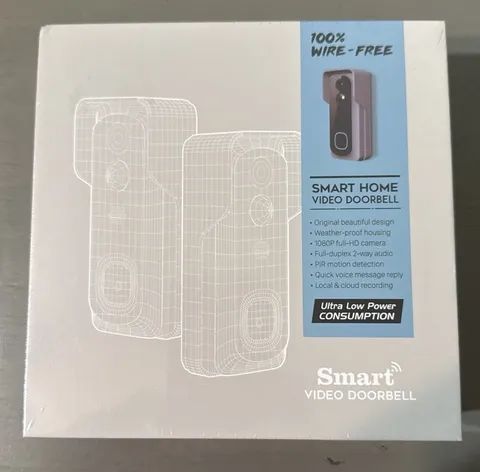 NEW in Package Smart Wifi 1080p Wireless Doorbell Camera. #security