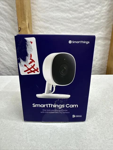 Samsung SmartThings Indoor Security Camera 1080P HD Video W/HDR GP-U999COVLBDA