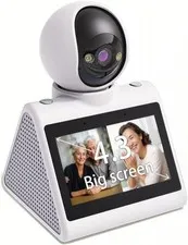 KEENLUK C42P Home Security Camera 4.3" Screen 1080P HD Motion Detection