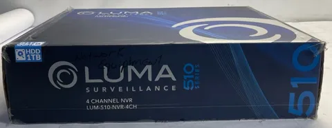 LUMA Surveillance Series LUM-500-NVR-4CH 4Channel Network Video Recorder