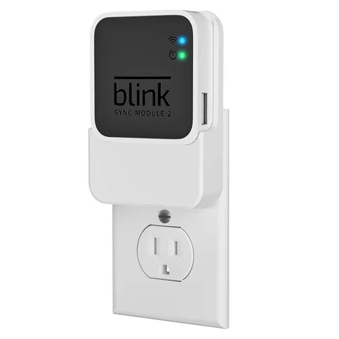 Outlet Wall Mount for Blink Sync Module 2, 2-in-1 Charging Station(Mount & Ch...