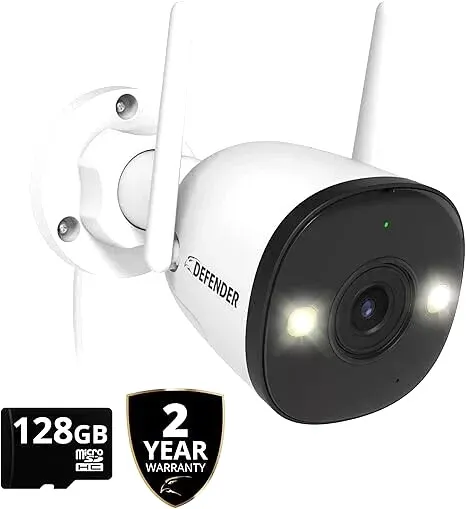 AI Powered Guard Pro 4K Outdoor Security Camera 8MP UHD | WiFi 6 Human Detection