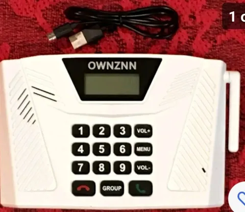 OWNZNN Wireless Intercom for Home, Hand Free 4921 Feet Range