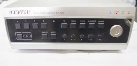 Samsung Model SHR-1040 Digital Video Recorder 4 Channel DVR-Powers On