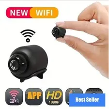 GEMODI 1080P Mini Security Camera WiFi Motion Detection Night Vision