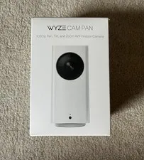 Wyze Cam Pan 1080p Tilt/Zoom Wi-Fi Indoor Smart Home Camera Night Vision audio