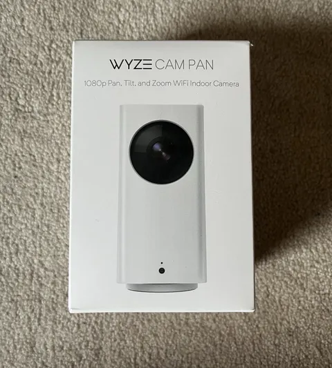 Wyze Cam Pan 1080p Tilt/Zoom Wi-Fi Indoor Smart Home Camera Night Vision audio