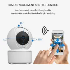 Wireless Security Camera,Smart Security Cameras,1080P Hd Wifi Indoor Security Ca