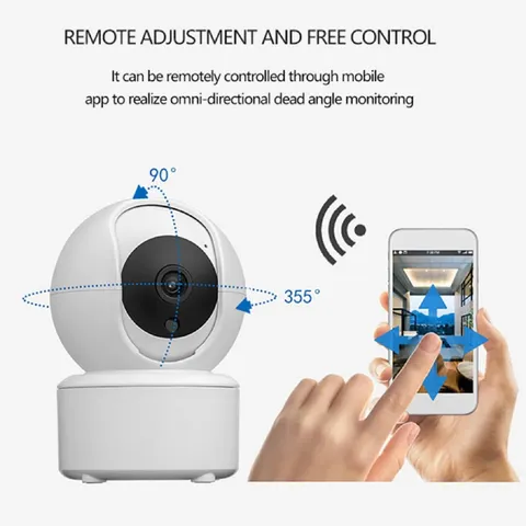 Wireless Security Camera,Smart Security Cameras,1080P Hd Wifi Indoor Security Ca